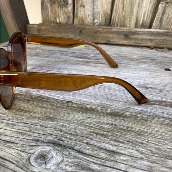 Mango large frame retro sunglasses - Picture 4 of 8